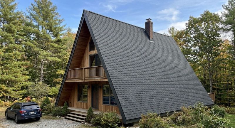 A Frame Roof Installation in Fauquier County, VA