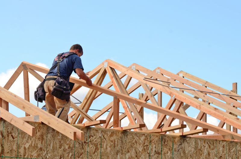 A Frame Roof Installation in Fauquier County, VA
