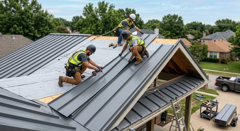 Aluminum Roof Installation in Fairfax, VA