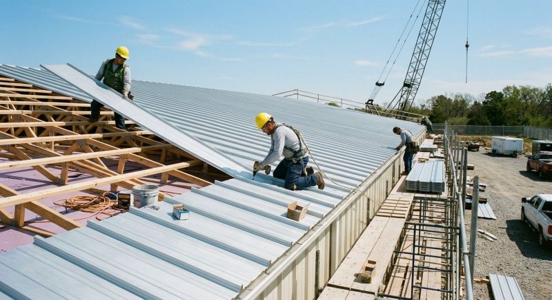 Aluminum Roof Installation in Woodbridge, VA
