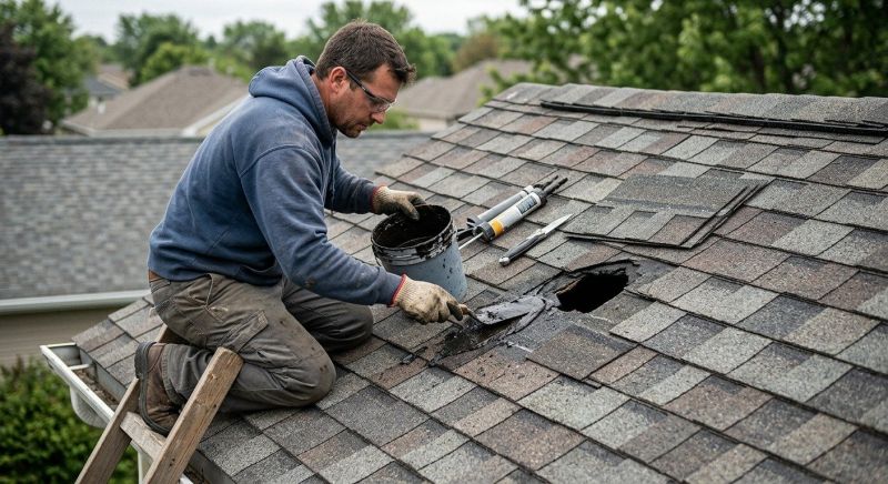 Asphalt Roof Leak Repair in Bristow, VA