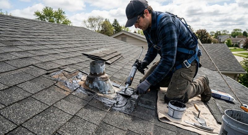 Asphalt Roof Leak Repair in Prince William County, VA