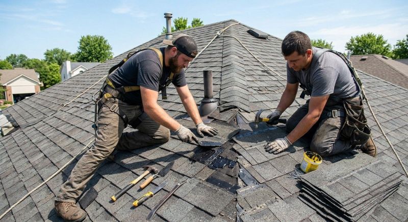 Asphalt Roof Repair in Prince William County, VA