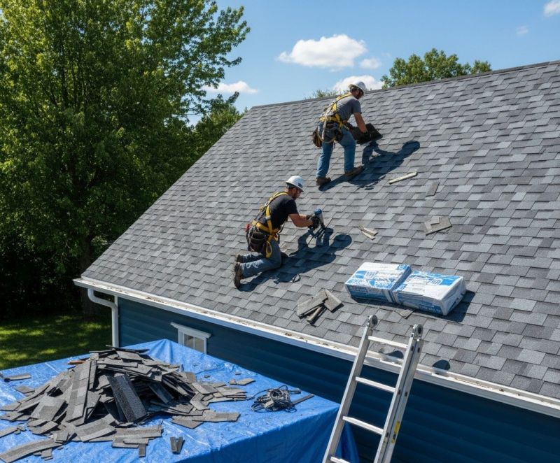 Asphalt Roof Replacement in Manassas, VA