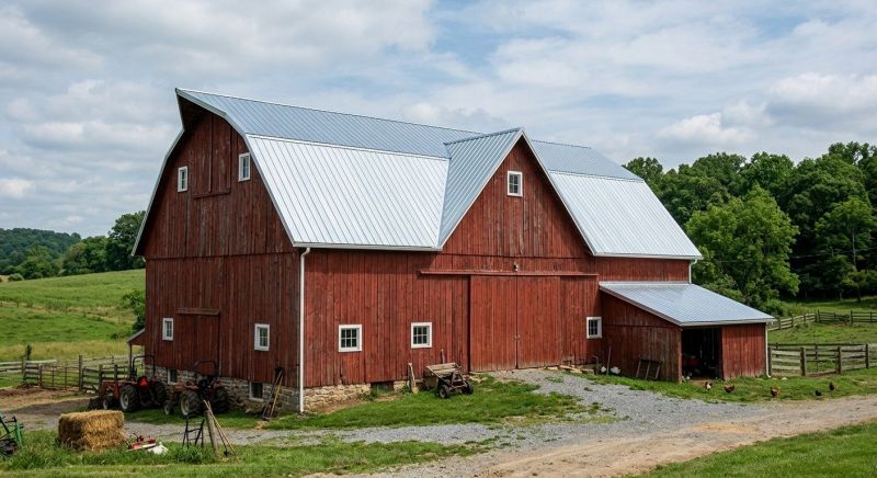 Barn Roof Replacement in Gainesville, VA
