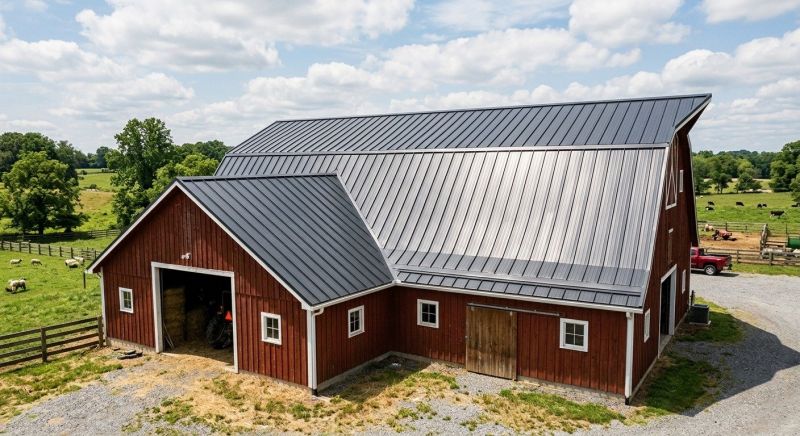 Barn Roof Replacement in Haymarket, VA