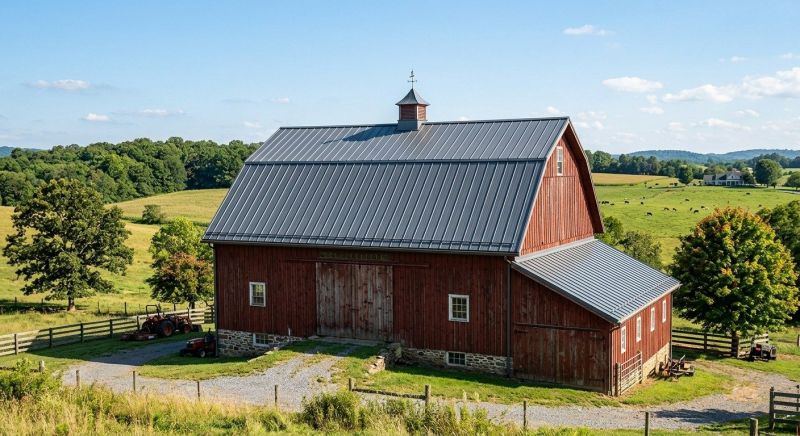 Barn Roof Replacement in Manassas, VA
