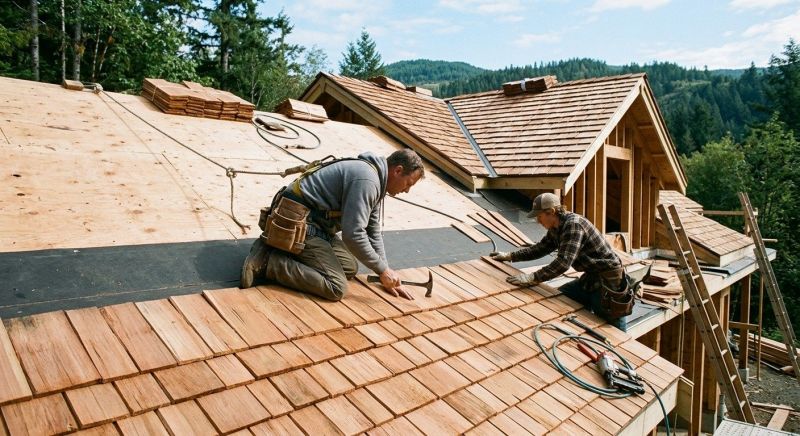 Cedar Roof Construction in Fauquier County, VA