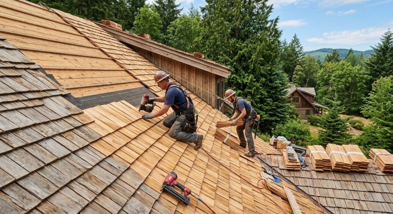Cedar Roof Installation in Ashburn, VA