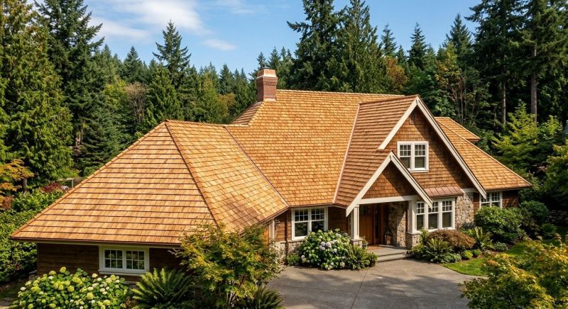 Cedar Roof Installation in Upperville, VA
