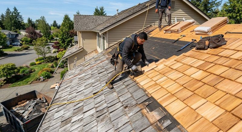 Cedar Roof Replacement in Brandy Station, VA