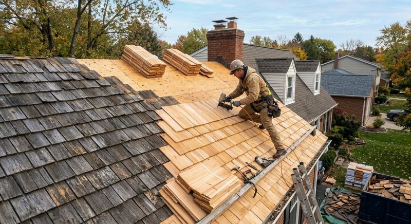 Cedar Shingles Replacement in Upperville, VA