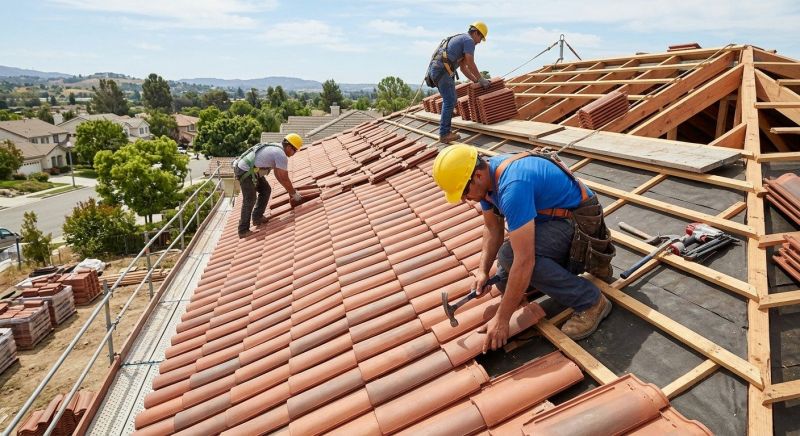 Clay Roof Installation in Brandy Station, VA