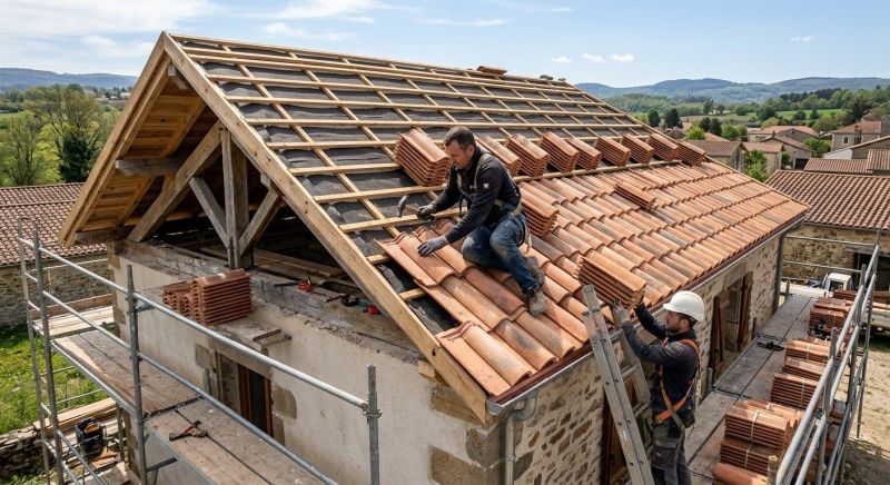 Clay Roof Installation in Remington, VA