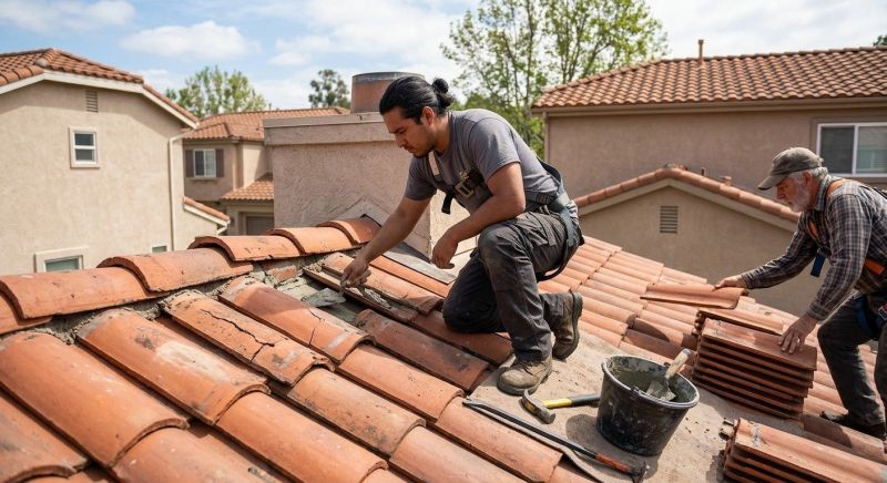Clay Roof Leak Repair in Fauquier County, VA
