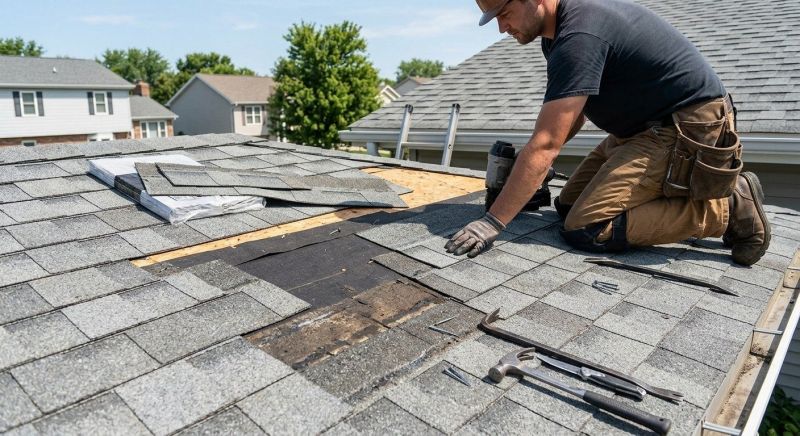 Composite Roof Repair in Fauquier County, VA