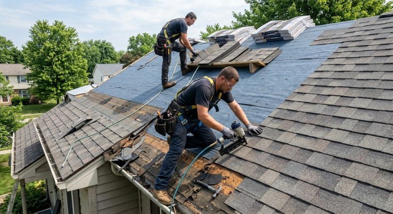 Composite Shingle Repair in Fauquier County, VA