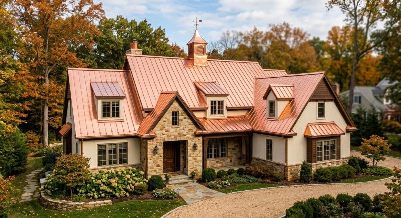 Copper Roof Repair in Fauquier County, VA
