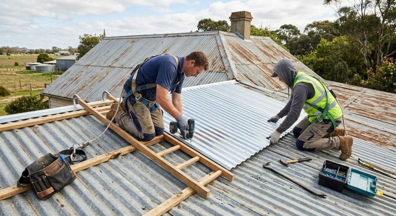 Corrugated Roof Repair in Fairfax, VA