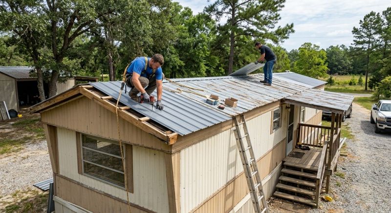 Corrugated Roof Repair in Woodbridge, VA