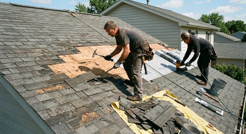Damaged Roof Repair in Ashburn, VA