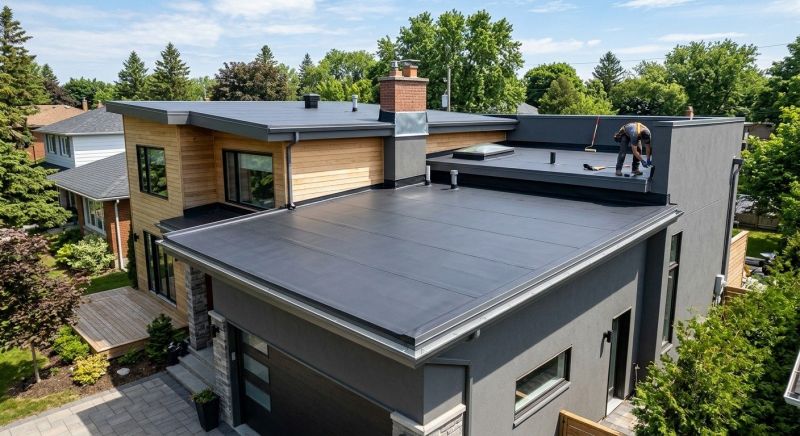 Epdm Roof Installation in Nokesville, VA