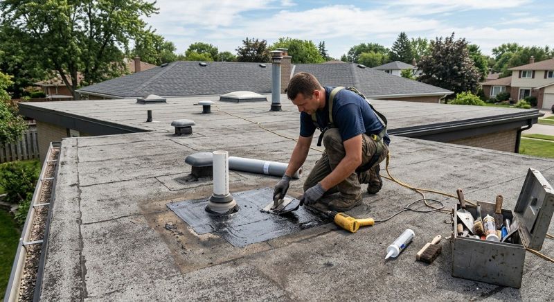 Flat Roof Repair in Haymarket, VA