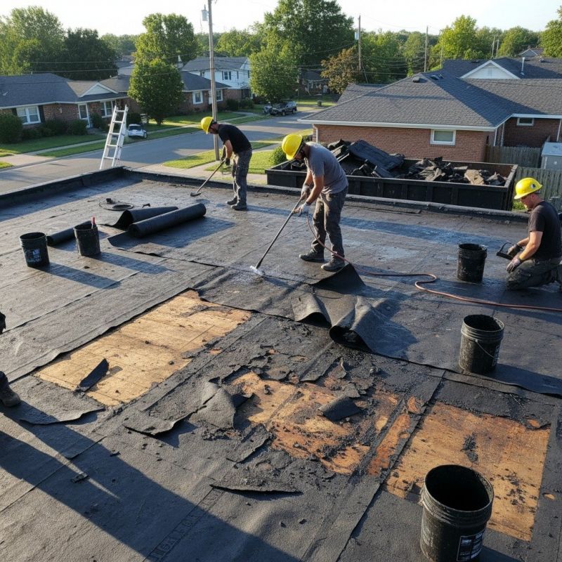 Flat Roof Repair in Marshall, VA