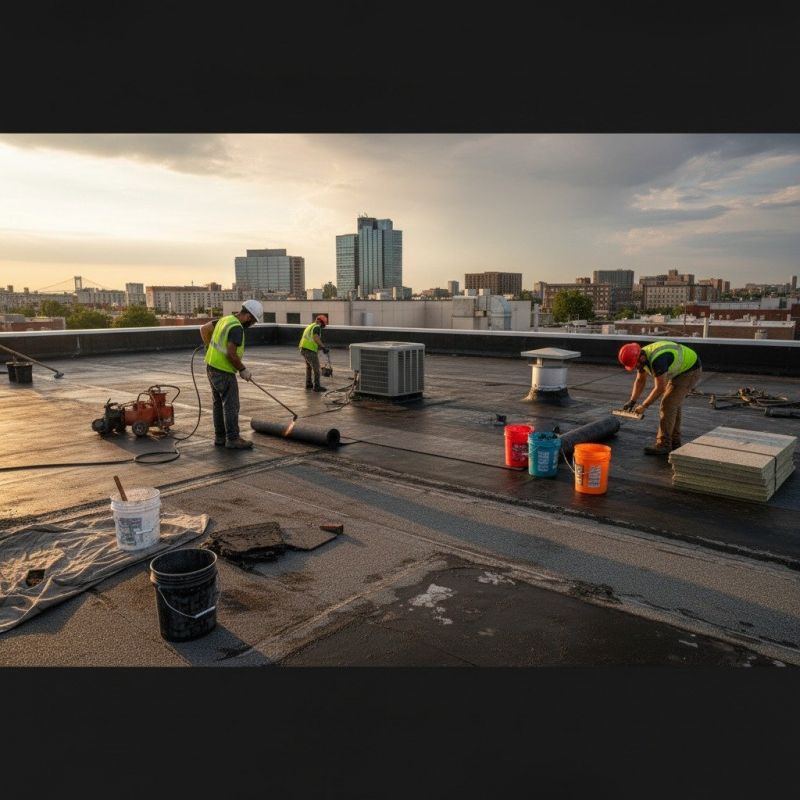 Flat Roof Repair in Stafford County, VA