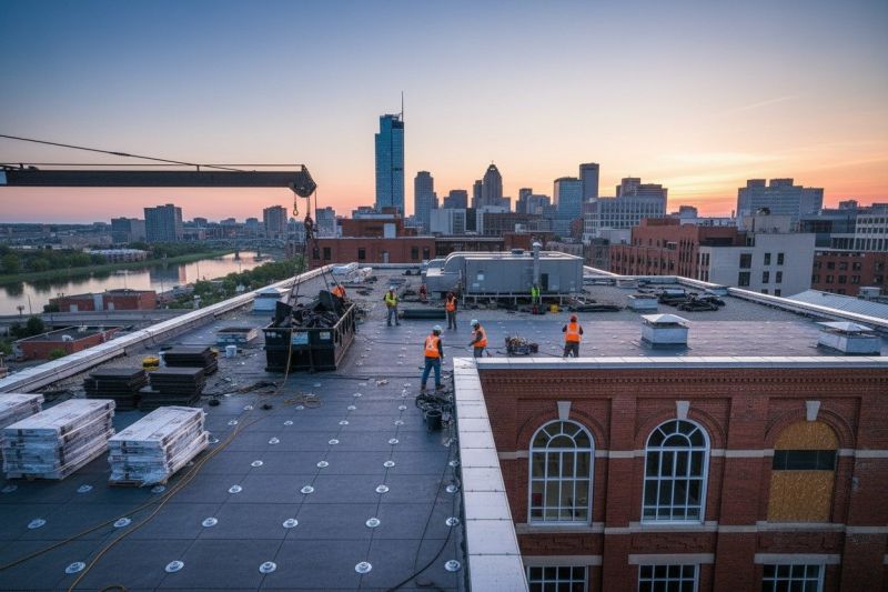 Flat Roof Replacement in Fairfax, VA