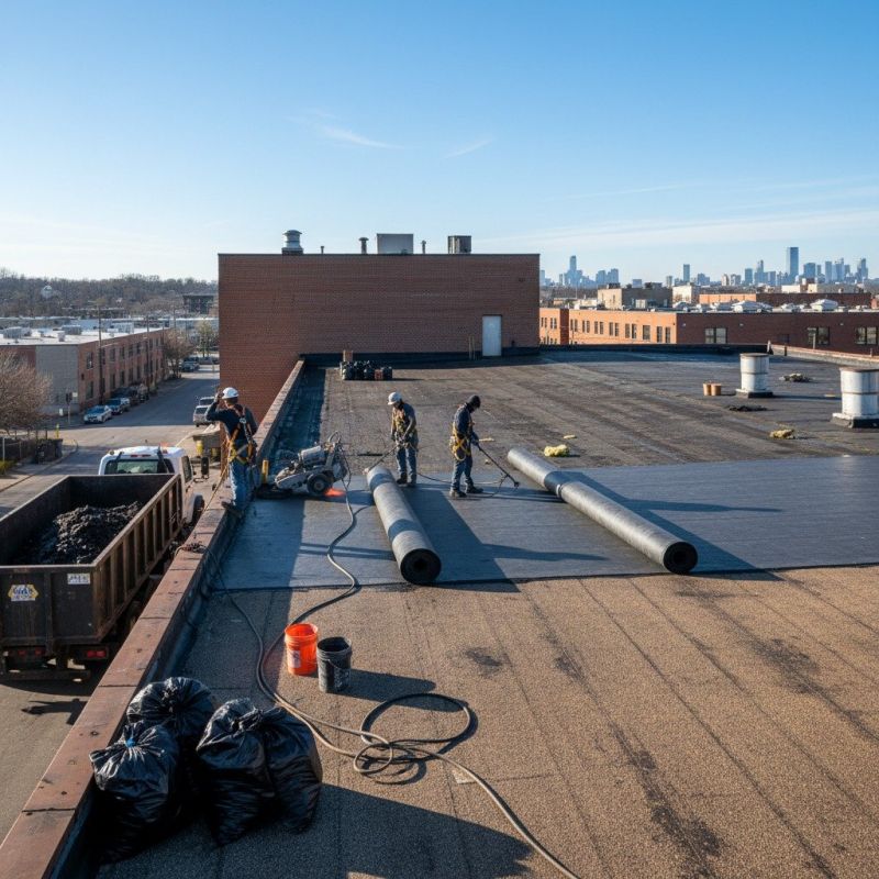 Flat Roof Replacement in Nokesville, VA
