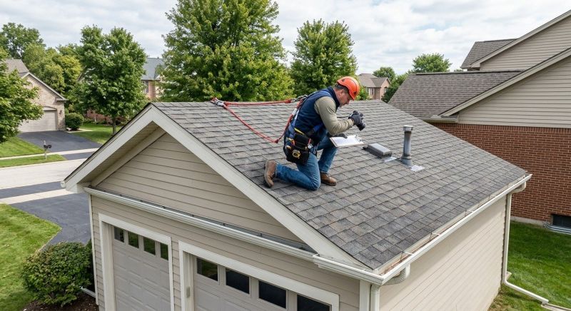 Garage Roof Inspection in Fauquier County, VA