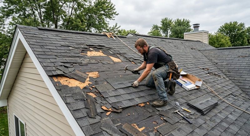 Hail Damage Roof Repair in Bristow, VA