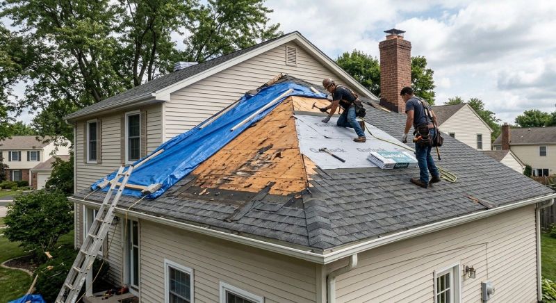 Hail Damage Roof Repair in Gainesville, VA
