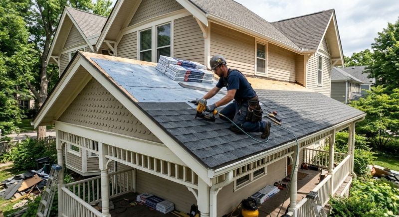 House Roof Installation in Chantilly, VA