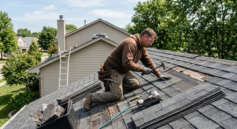 House Roof Repair in Woodbridge, VA