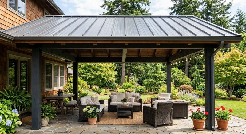 Metal Patio Roof Repair in Fauquier County, VA