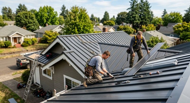 Metal Roof Repair in Catlett, VA
