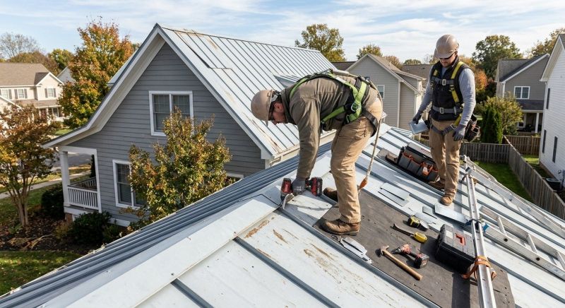 Metal Roof Repair in Stafford, VA