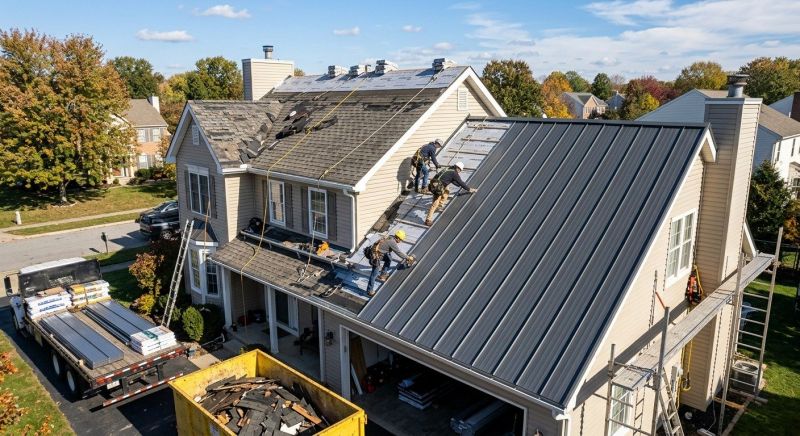 Metal Roof Replacement in Culpeper County, VA
