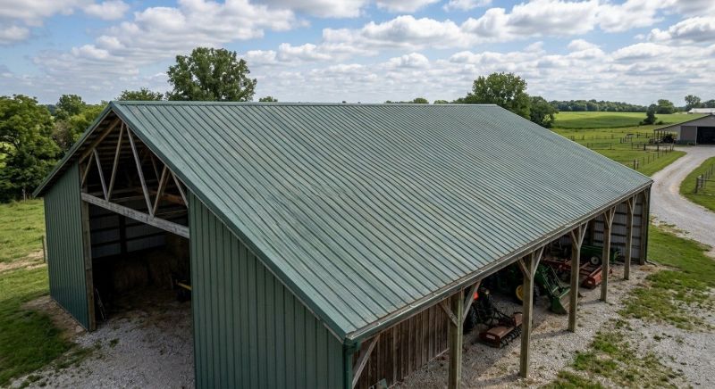 Pole Barn Roof Repair in Amissville, VA