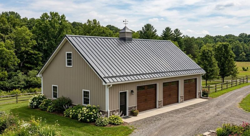 Pole Barn Roof Repair in Manassas, VA