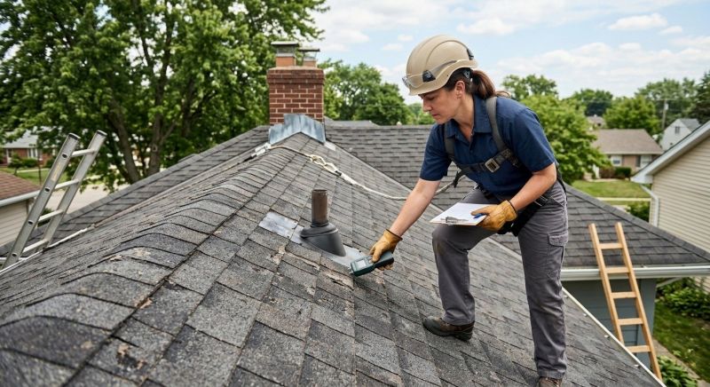 Roof Damage Inspection in Dumfries, VA