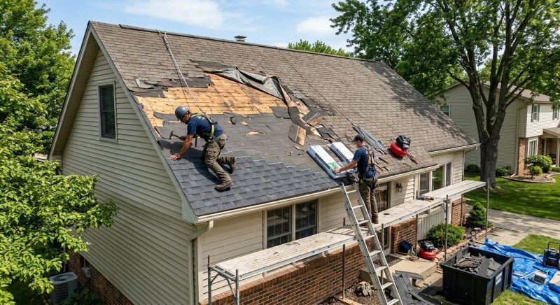Roof Damage Repair in Herndon, VA