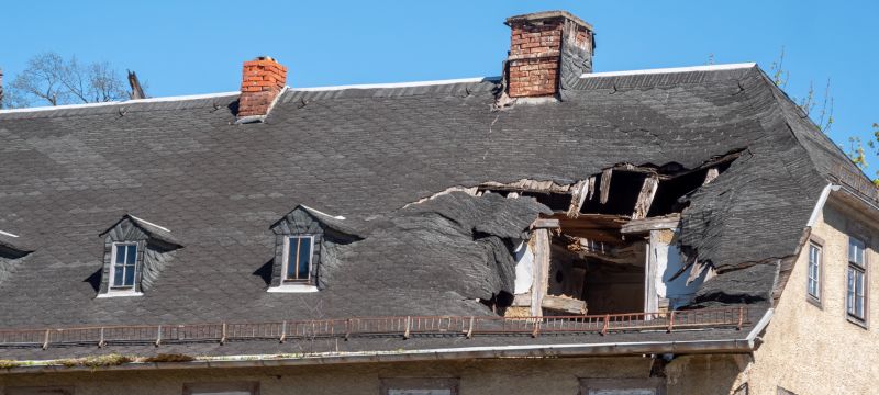Roof Damage Restoration in Reston, VA