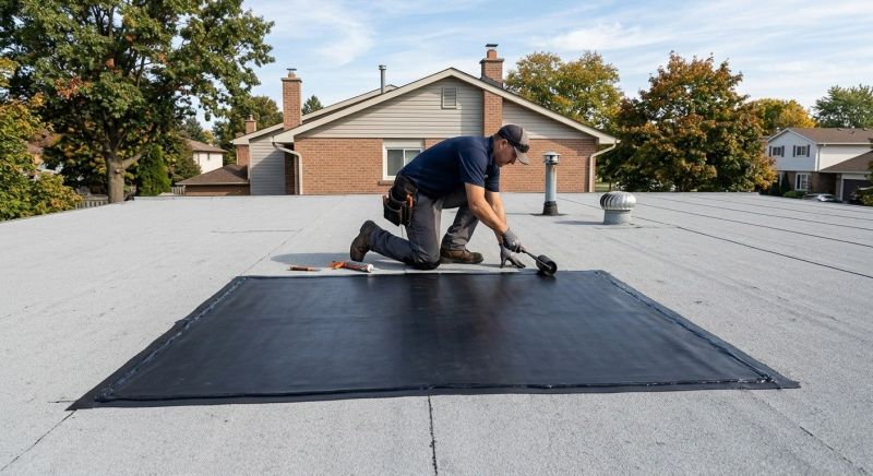 Rubber Roof Repair in Aldie, VA
