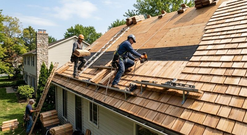 Shake Roof Replacement in Catlett, VA
