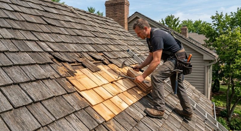 Shake Shingle Repair in Ashburn, VA