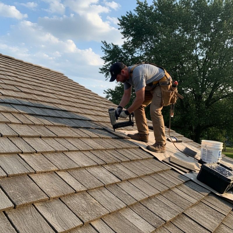 Shake Shingle Repair in Clifton, VA
