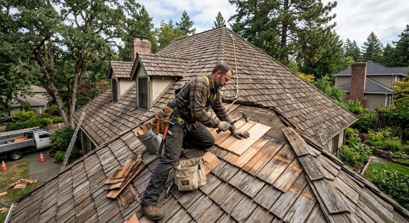 Shake Shingle Repair in Upperville, VA